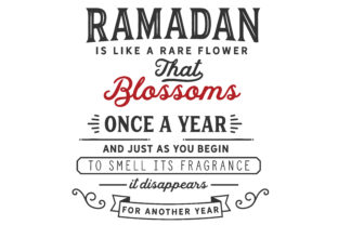 Download Ramadan is Like a Rare Flower That Blossoms - Flower Collection