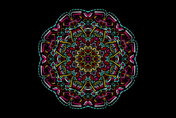 Download Mandala Pattern Pinky Flower Complicated - Flower Collection