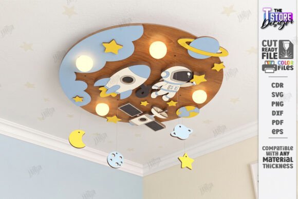 Download Kids Lamp Laser Cut | Night Light Laser - Light Collection