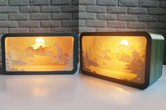 Download Japan Night Light Puzzle Layered Scene - Light Collection