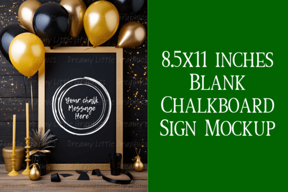 Download Golden Glow New Year's Eve Chalkboard - Chalk Collection