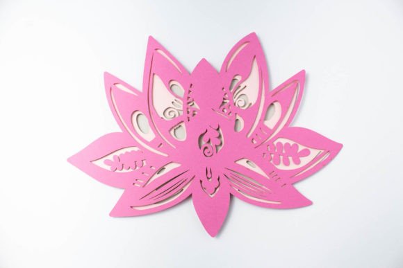 Download Lotus Flower Layered Design - Flower Collection