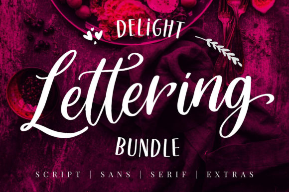 Download Delight Lettering - Light Collection