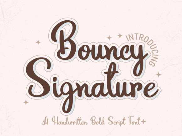Download Bouncy Signature - Signature Collection